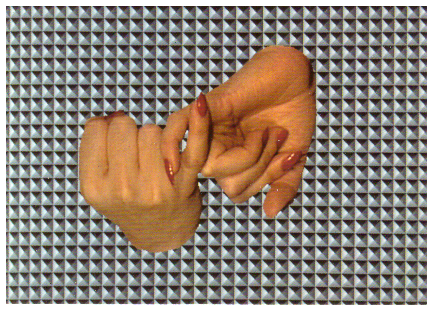 <p>Einladungskarte zur Ausstellung "Christiane Dellbrügge, Ralf de Moll, T-Salon", Kunstraum München e.V., 1995, Drucksache, 10.5 × 14.5 m</p>